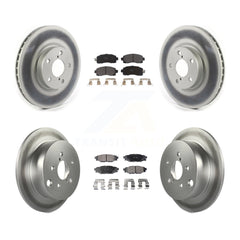 Transit Auto KGF-102030 Disc Brake Kit for 2017-2023 Subaru Impreza - Front and Rear