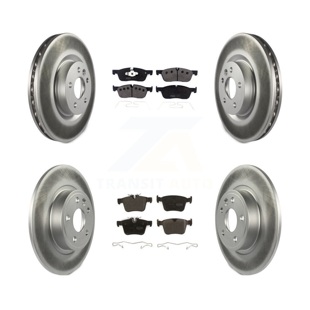 Transit Auto KGF-102035 Disc Brake Kit for 2015-2019 Jaguar E-Pace, Land Rover Discovery Sport - Front and Rear
