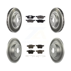 Transit Auto KGF-102035 Disc Brake Kit for 2015-2019 Jaguar E-Pace, Land Rover Discovery Sport - Front and Rear