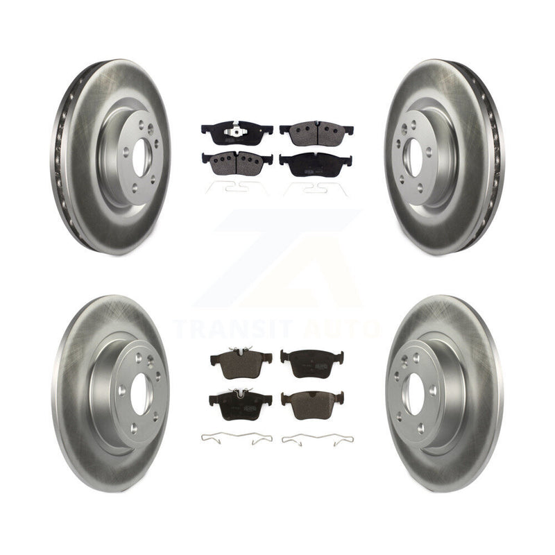 Transit Auto KGF-102035 Disc Brake Kit for 2015-2019 Jaguar E-Pace, Land Rover Discovery Sport - Front and Rear
