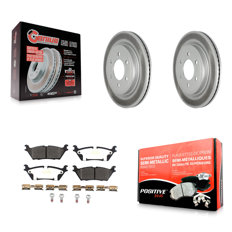 Transit Auto KGF-102051 Disc Brake Kit for 2018-2021 Ford Expedition, Ford F-150, Lincoln Navigator - Rear