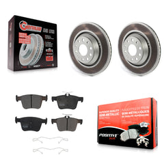 Transit Auto KGF-102061 Disc Brake Kit for 2015-2024 Audi Q3, Volkswagen Atlas Cross Sport and More - Rear
