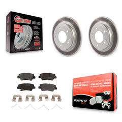 Transit Auto KGF-102075 Disc Brake Kit for 2017-2022 Kia Niro, Hyundai Elantra, Hyundai Ioniq - Rear