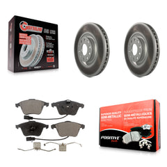 Transit Auto KGF-102087 Disc Brake Kit for 2005-2009 Audi A4, Audi A4 Quattro - Front