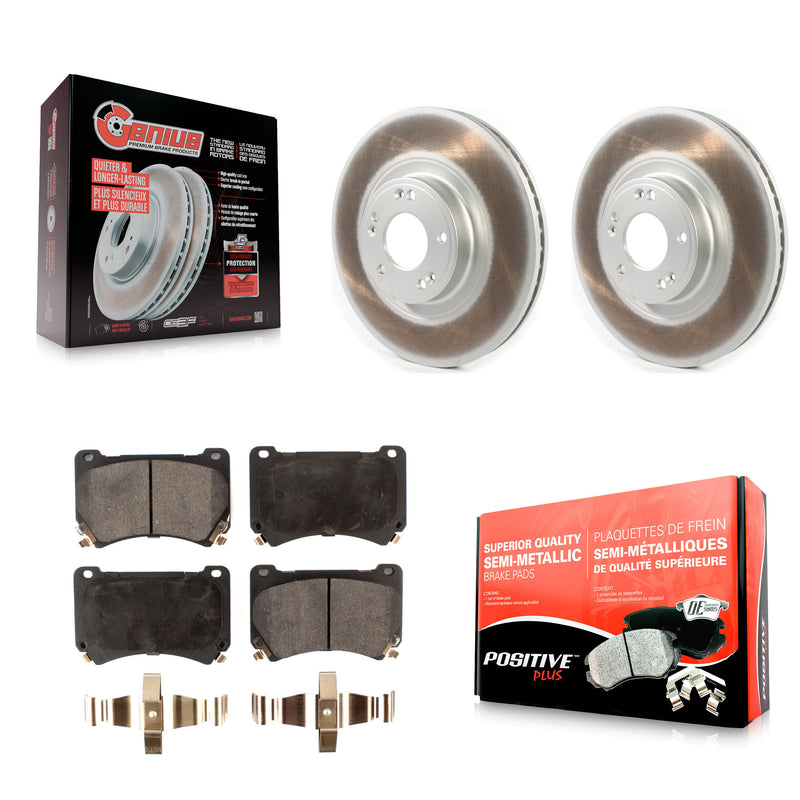 Transit Auto KGF-102093 Disc Brake Kit for 2009-2014 Hyundai Genesis - Front