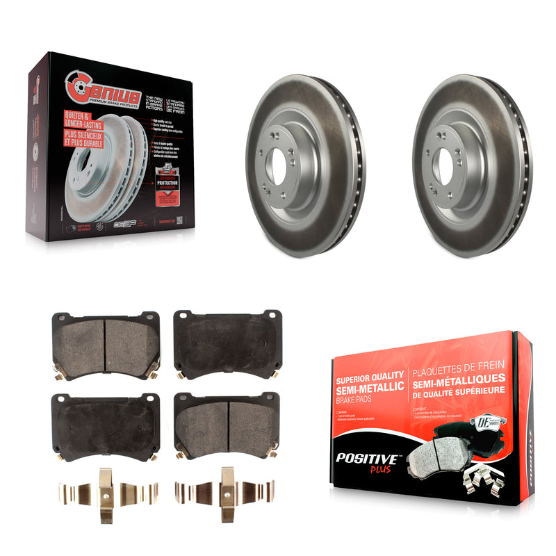 Transit Auto KGF-102096 Disc Brake Kit for 2011-2014 Hyundai Genesis, Hyundai Equus - Front