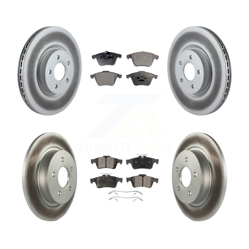 Transit Auto KGF-102104 Disc Brake Kit for 2004-2013 Volvo C70, Volvo S40, Volvo V50 - Front and Rear