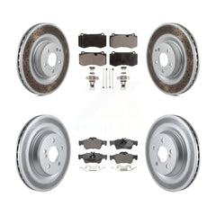 Transit Auto KGF-102108 Disc Brake Kit for 2007-2014 Mercedes-Benz S350, Mercedes-Benz S550 and More - Front and Rear