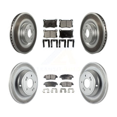 Transit Auto KGF-102110 Disc Brake Kit for 2015-2017 Genesis G80, Kia K900, Hyundai Genesis - Front and Rear