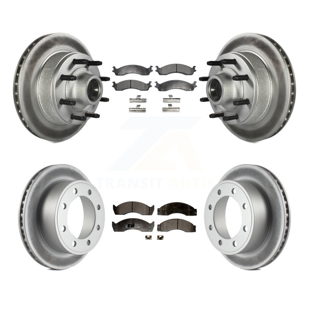 Transit Auto KGF-102159 Disc Brake Kit for 1996-1999 Ford Econoline Super Duty - Front and Rear