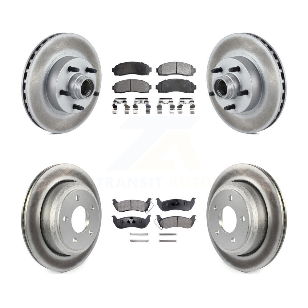Transit Auto KGF-102162 Disc Brake Kit for 2010 Mazda B2300 - Front and Rear