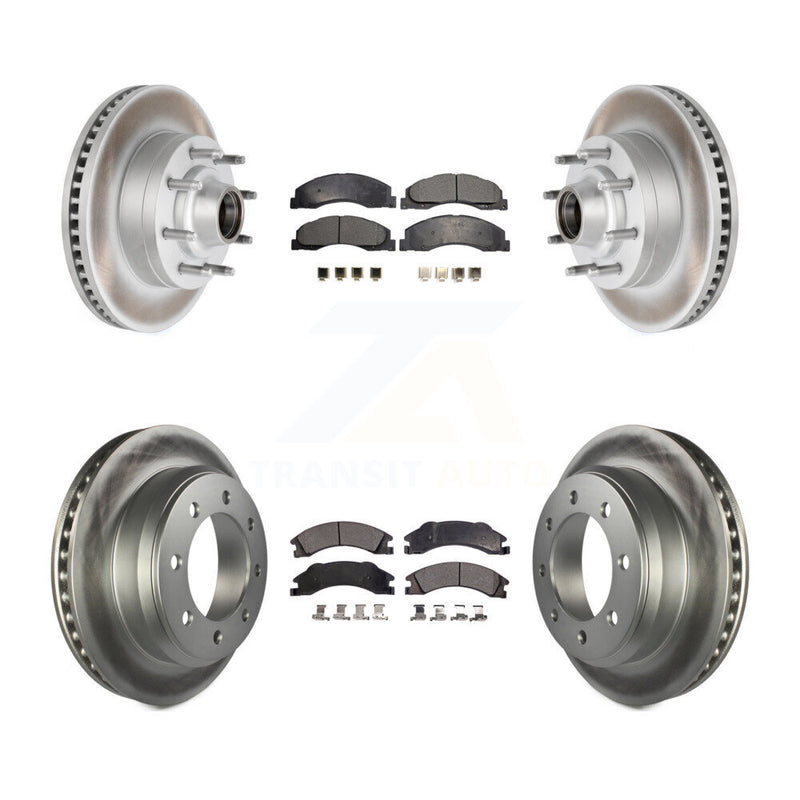 Transit Auto KGF-102169 Disc Brake Kit for 2008-2023 Ford E-350 Super Duty, Ford E-150 and More - Front and Rear