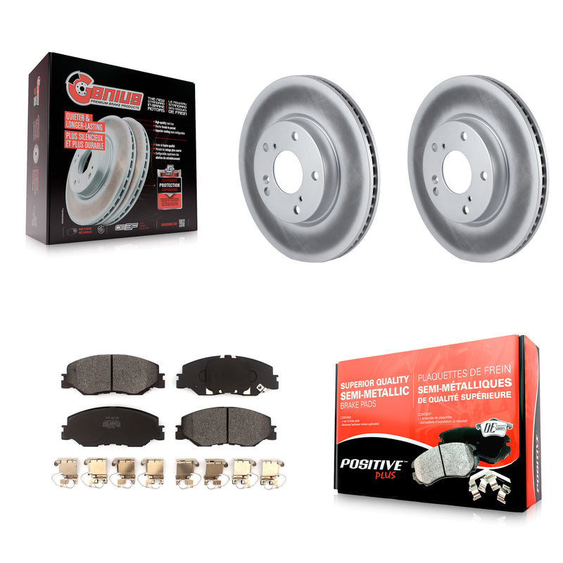 Transit Auto KGF-102182 Disc Brake Kit for 2019-2024 Honda Civic, Honda Insight - Front