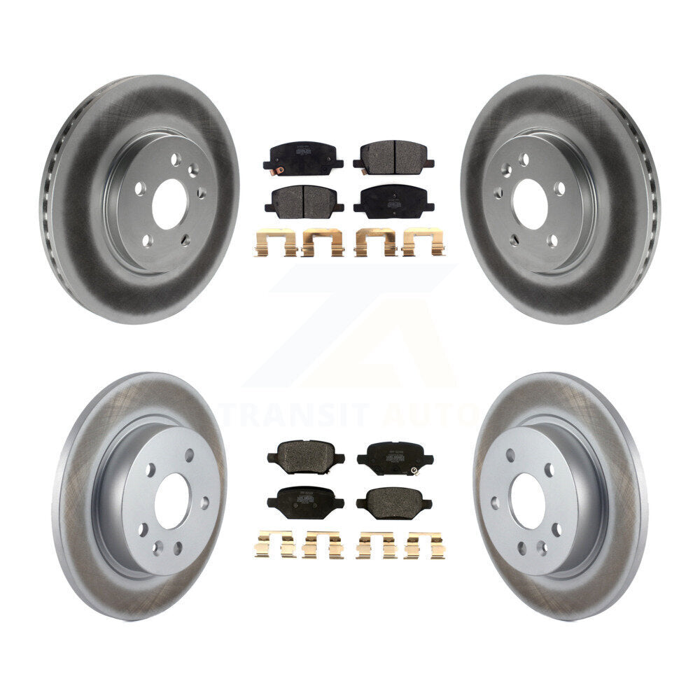 Transit Auto KGF-102183 Disc Brake Kit for 2018-2022 Chevrolet Trax, Buick Encore - Front and Rear