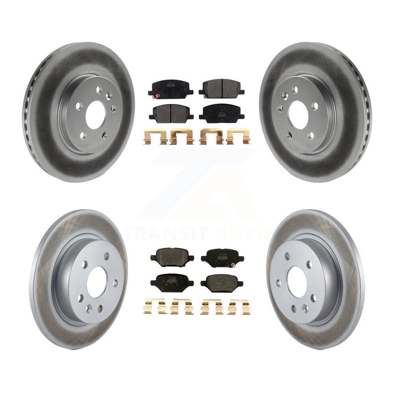 Transit Auto KGF-102183 Disc Brake Kit for 2018-2022 Chevrolet Trax, Buick Encore - Front and Rear