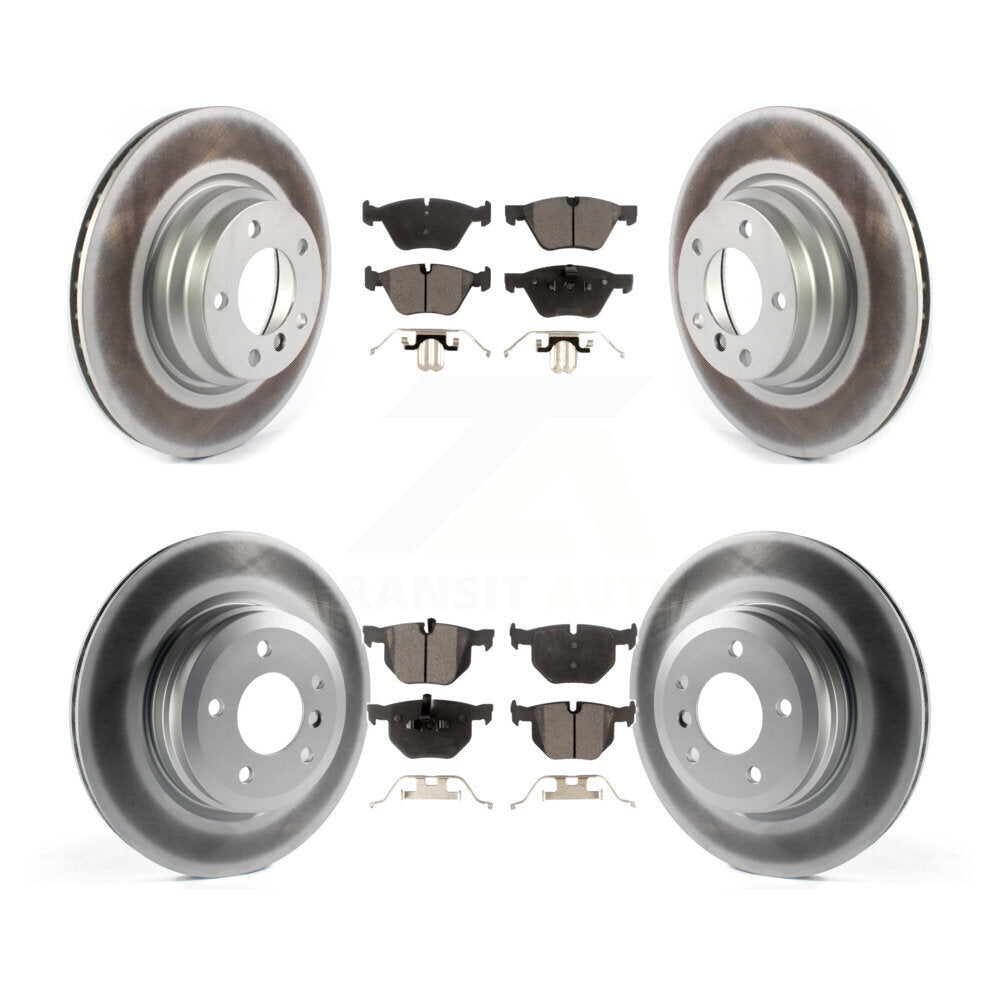 Transit Auto KGF-102185 Disc Brake Kit for 2006 BMW 330i, BMW 330xi - Front and Rear