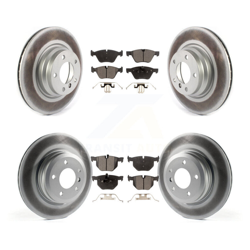 Transit Auto KGF-102185 Disc Brake Kit for 2006 BMW 330i, BMW 330xi - Front and Rear
