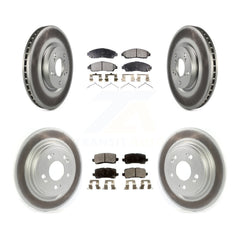 Transit Auto KGF-102187 Disc Brake Kit for 2014-2020 Acura RLX - Front and Rear