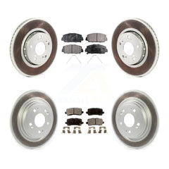Transit Auto KGF-102188 Disc Brake Kit for 2014-2020 Acura RLX - Front and Rear