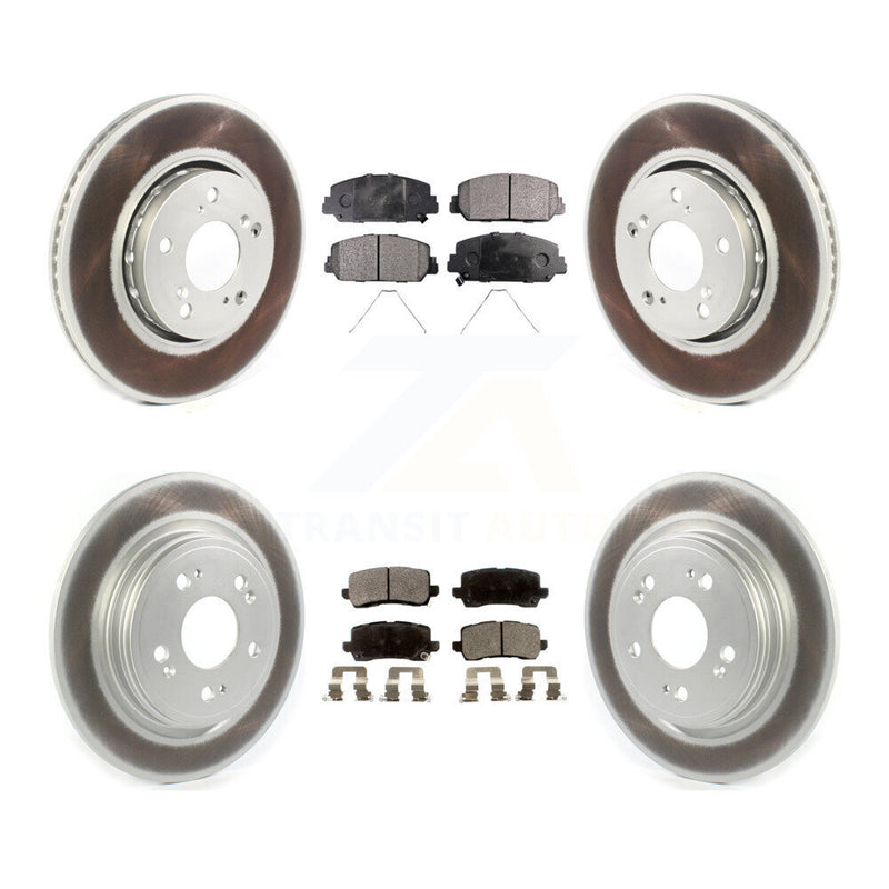Transit Auto KGF-102188 Disc Brake Kit for 2014-2020 Acura RLX - Front and Rear