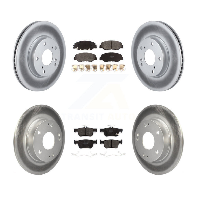 Transit Auto KGF-102189 Disc Brake Kit for 2019-2022 Honda Insight - Front and Rear
