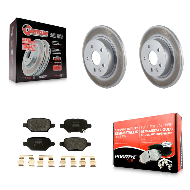 Transit Auto KGF-102190 Disc Brake Kit for 2018-2022 Buick Encore, Chevrolet Trax - Rear