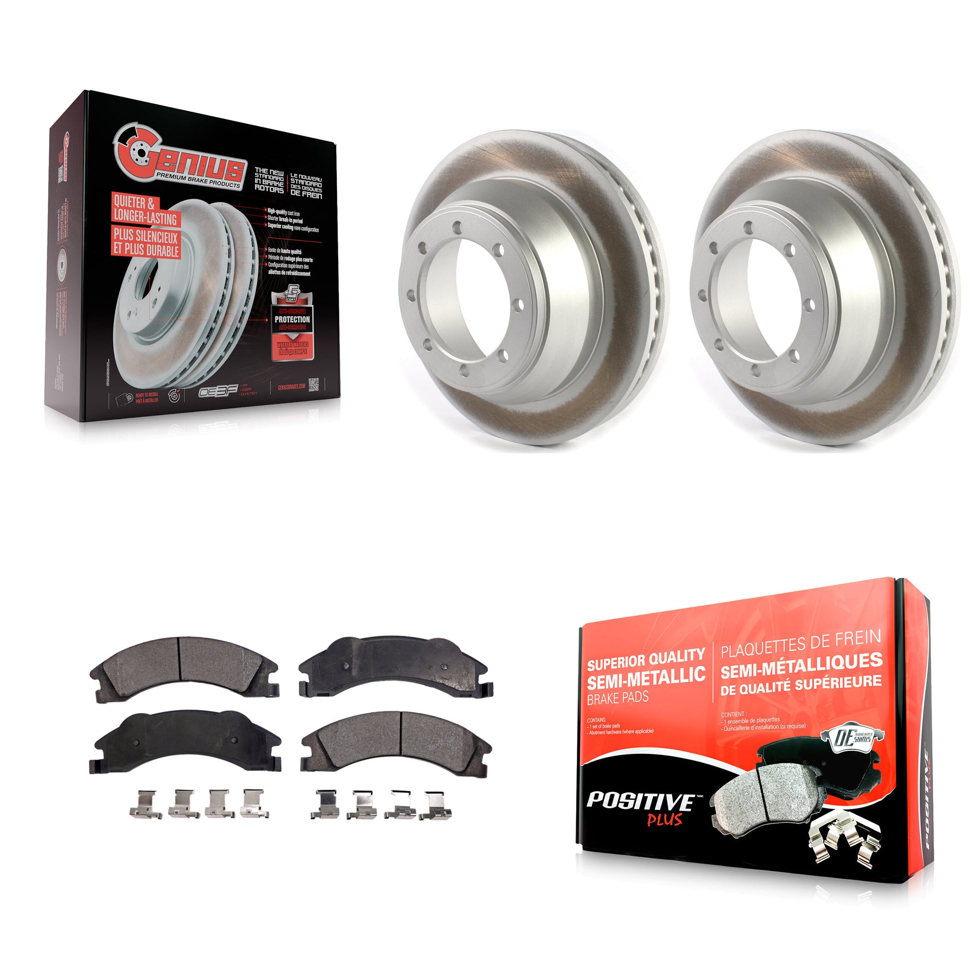 Transit Auto KGF-102191 Disc Brake Kit for 2009-2010 Ford E-450 Super Duty - Rear