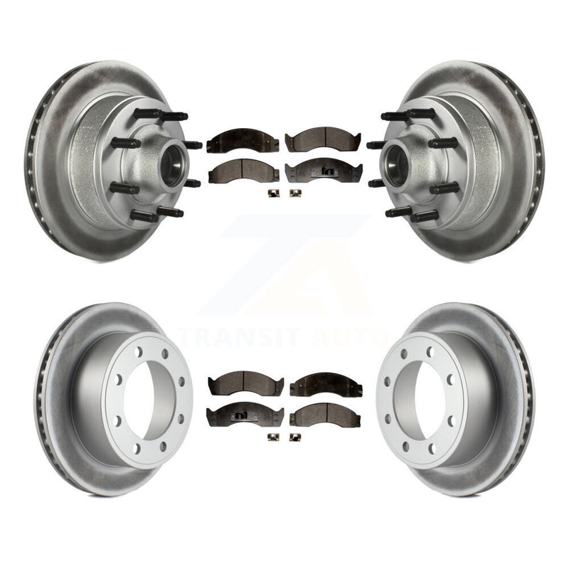 Transit Auto KGF-102211 Disc Brake Kit for 2000-2002 Ford E-450 Econoline Super Duty - Front and Rear