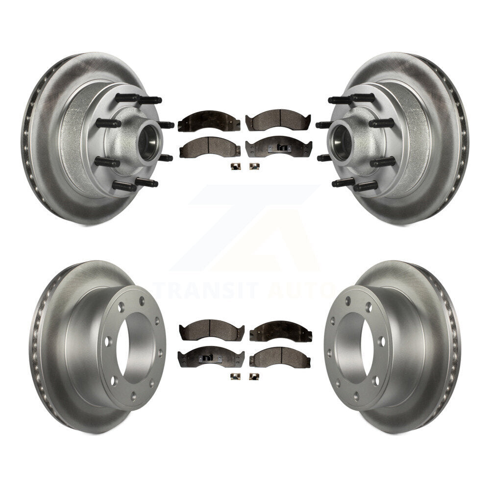Transit Auto KGF-102212 Disc Brake Kit for 2000-2001 Ford E-450 Econoline Super Duty - Front and Rear