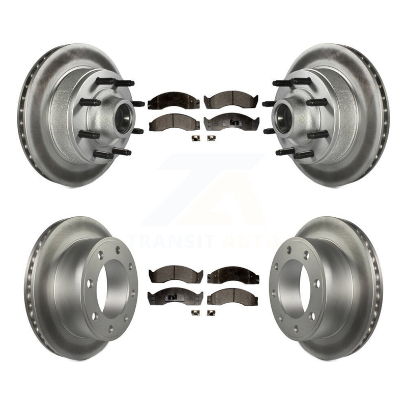 Transit Auto KGF-102212 Disc Brake Kit for 2000-2001 Ford E-450 Econoline Super Duty - Front and Rear