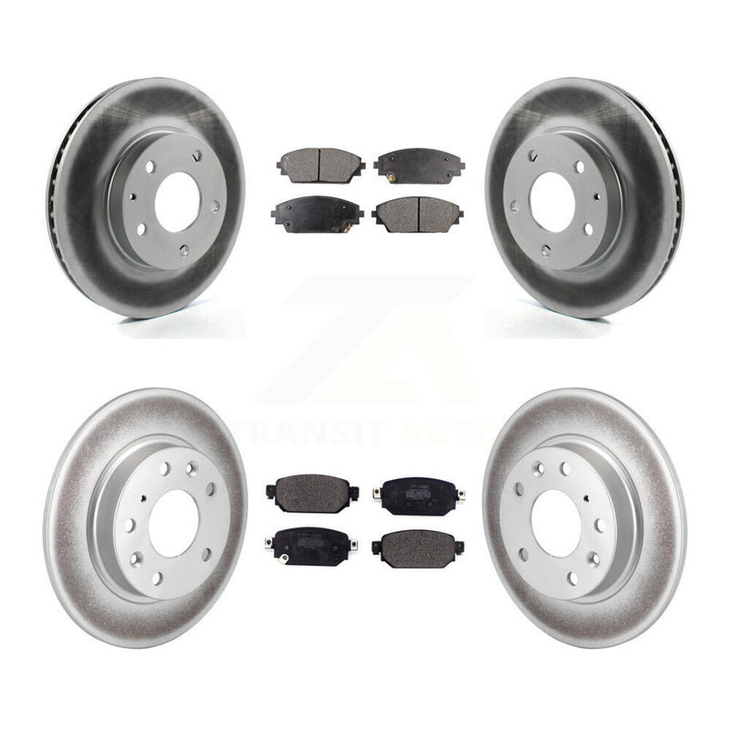 Transit Auto KGF-102213 Disc Brake Kit for 2019-2022 Mazda CX-3 - Front and Rear