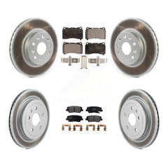 Transit Auto KGF-102233 Disc Brake Kit for 2017-2019 Cadillac CTS - Front and Rear