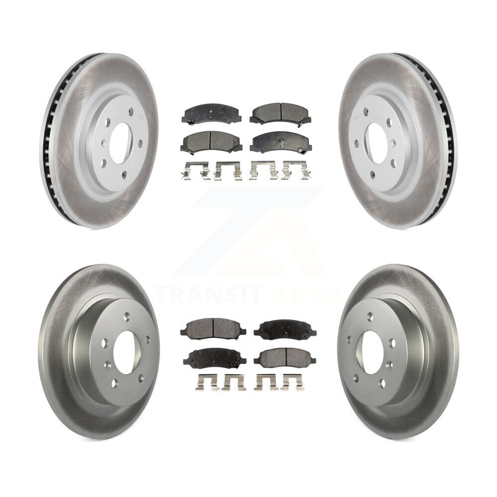 Transit Auto KGF-102239 Disc Brake Kit for 2006-2011 Buick Lucerne - Front and Rear