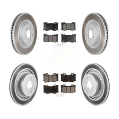 Transit Auto KGF-102242 Disc Brake Kit for 2009-2013 INFINITI G37 - Front and Rear