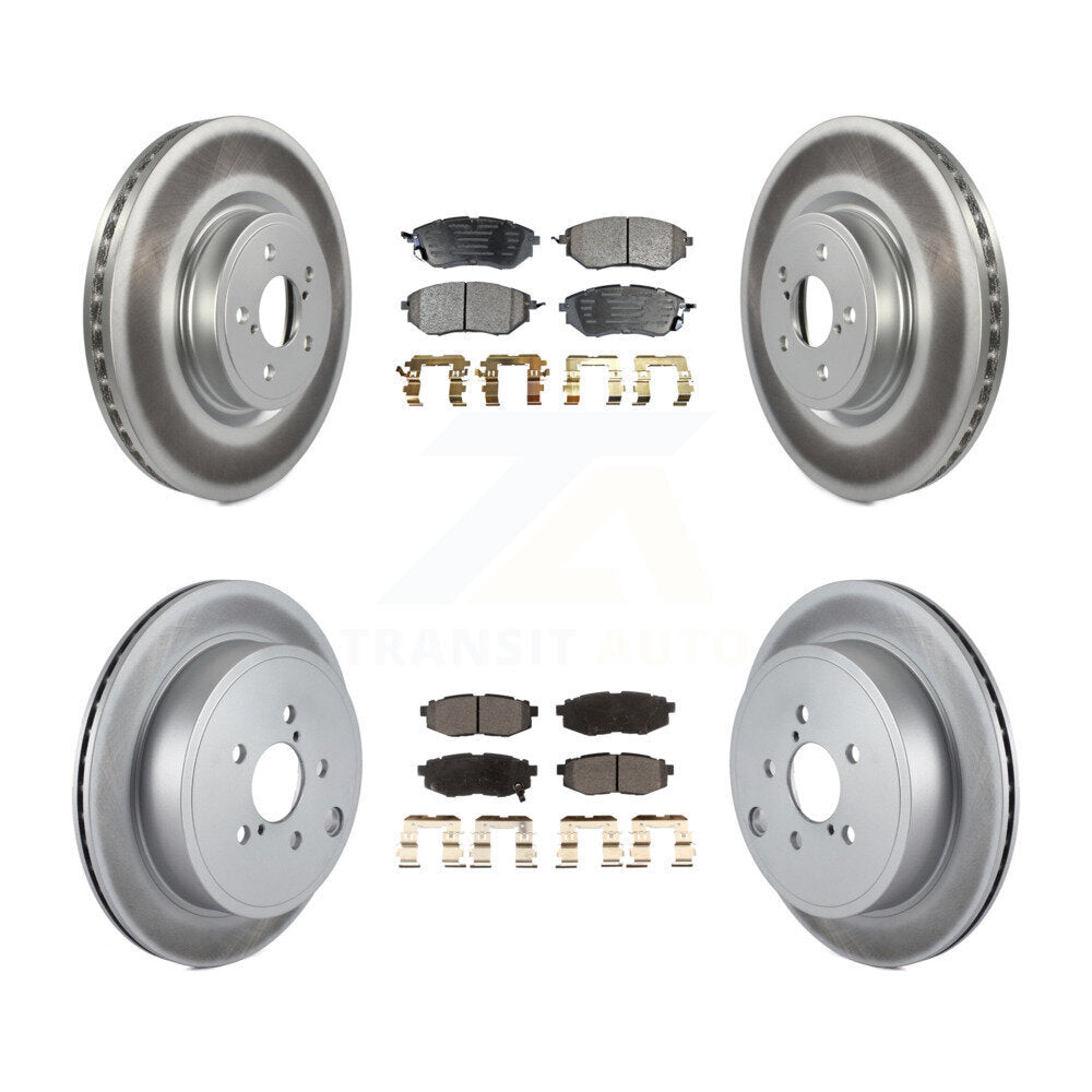 Transit Auto KGF-102247 Disc Brake Kit for 2010-2014 Subaru Legacy, Subaru Outback - Front and Rear