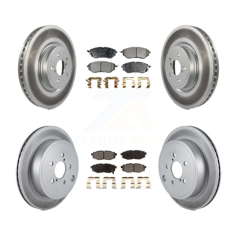 Transit Auto KGF-102247 Disc Brake Kit for 2010-2014 Subaru Legacy, Subaru Outback - Front and Rear