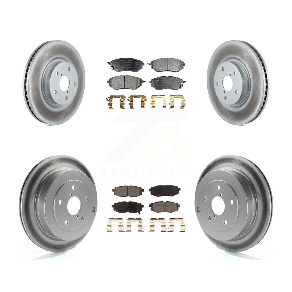 Transit Auto KGF-102248 Disc Brake Kit for 2006-2014 Subaru Tribeca, Subaru B9 Tribeca - Front and Rear
