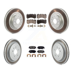Transit Auto KGF-102252 Disc Brake Kit for 2016 Cadillac CTS - Front and Rear