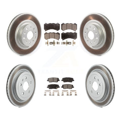 Transit Auto KGF-102253 Disc Brake Kit for 2016 Cadillac CTS - Front and Rear
