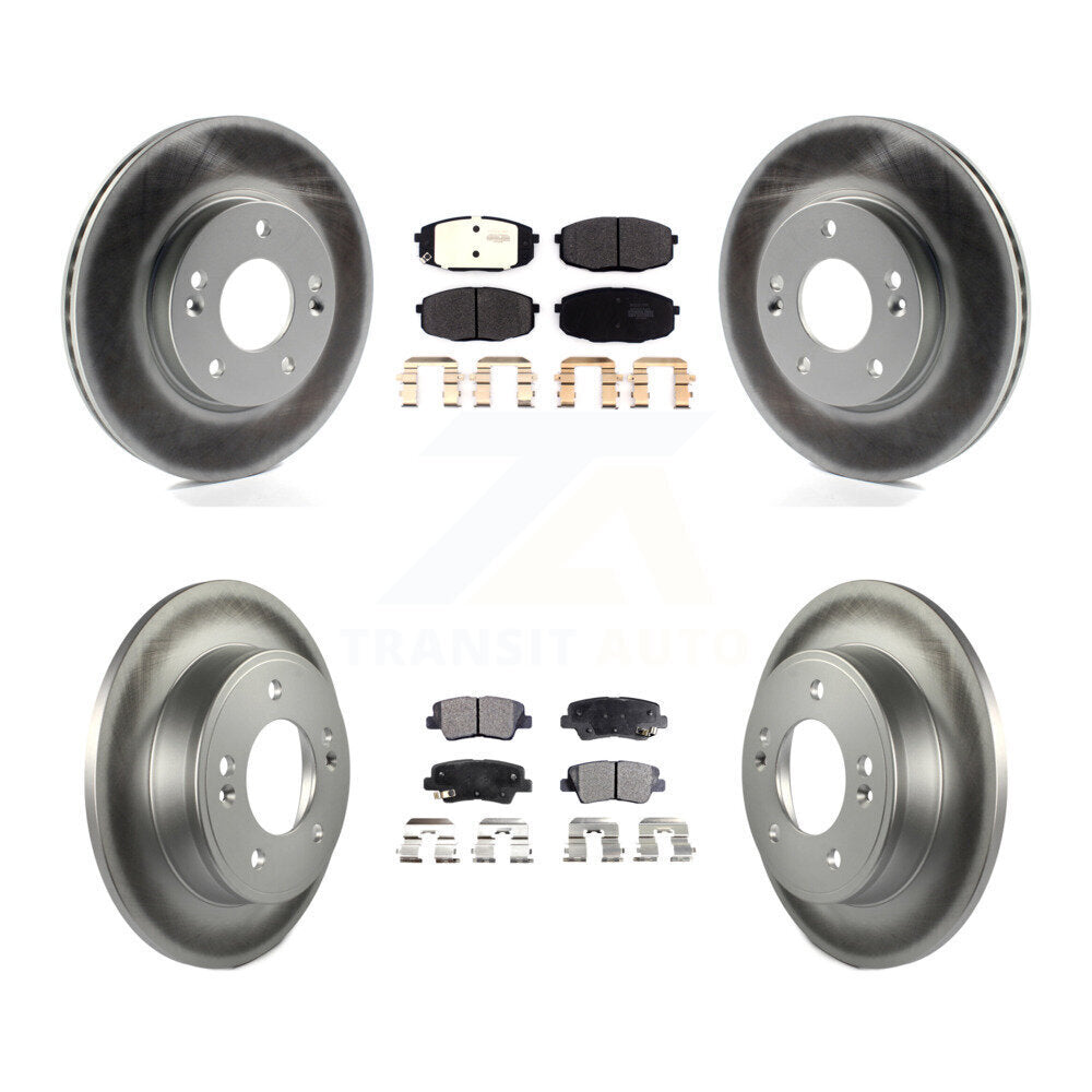Transit Auto KGF-102257 Disc Brake Kit for 2014-2016 Kia Soul - Front and Rear