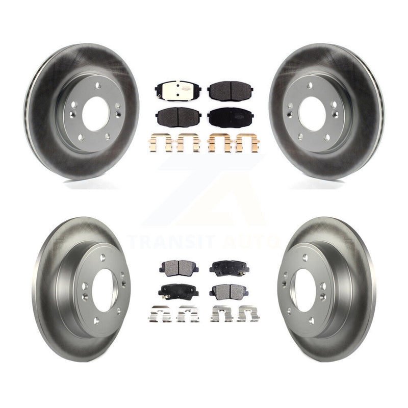 Transit Auto KGF-102257 Disc Brake Kit for 2014-2016 Kia Soul - Front and Rear
