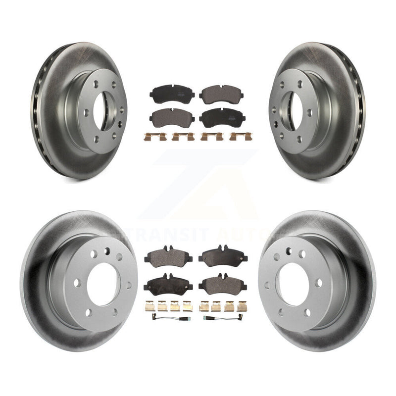 Transit Auto KGF-102259 Disc Brake Kit for 2007-2018 Freightliner Sprinter 3500, Dodge Sprinter 3500 - Front and Rear