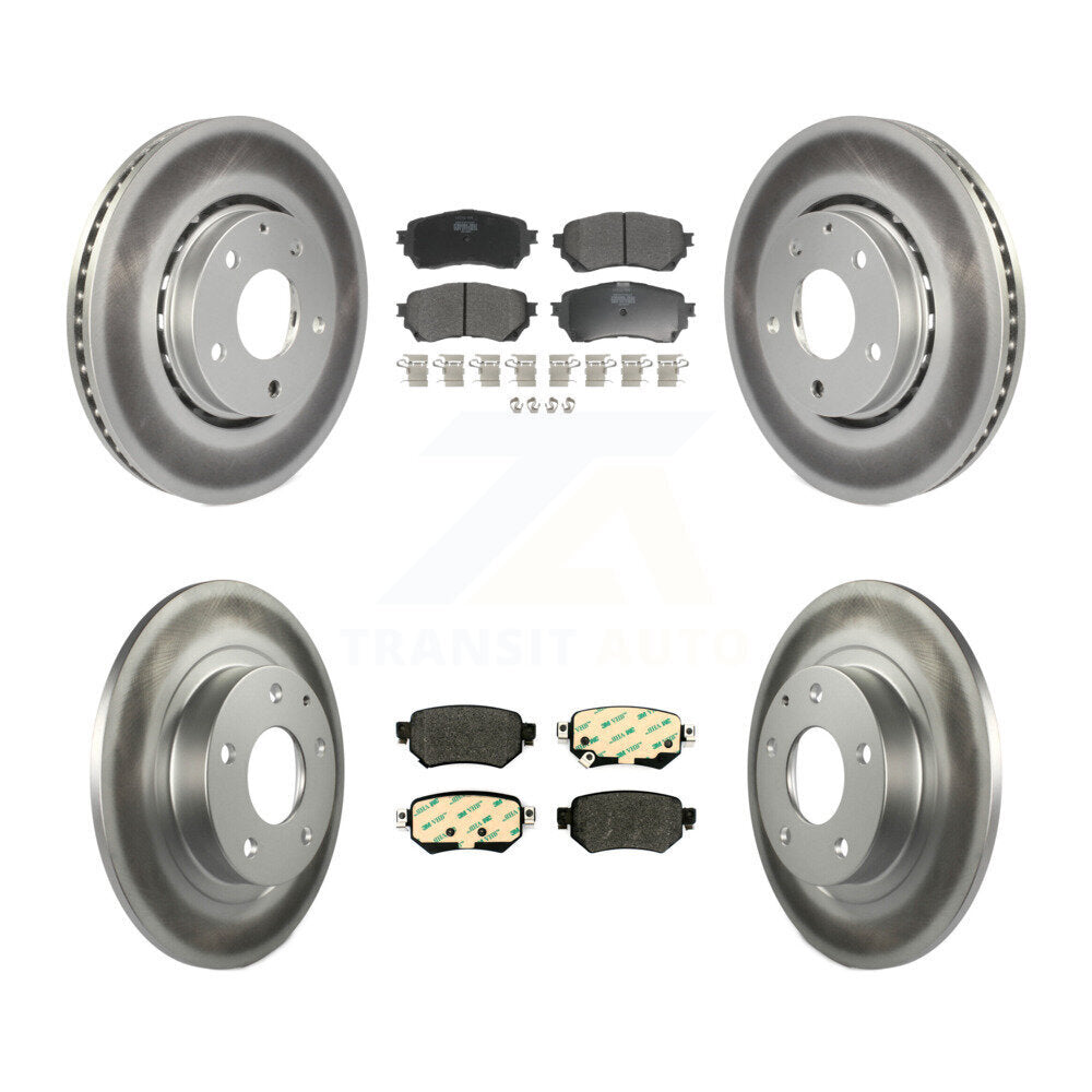 Transit Auto KGF-102262 Disc Brake Kit for 2019-2021 Mazda 6 - Front and Rear
