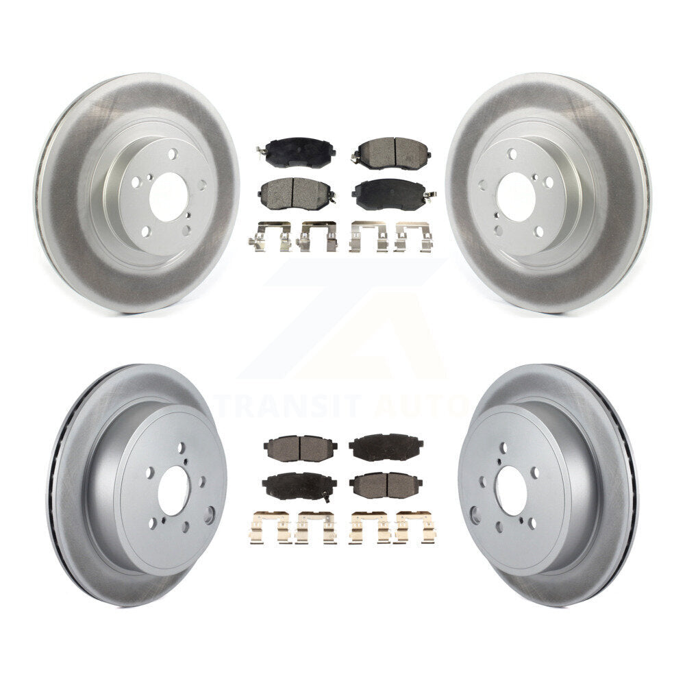 Transit Auto KGF-102263 Disc Brake Kit for 2017-2023 Subaru BRZ, Toyota GR86, Toyota 86 - Front and Rear