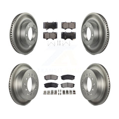 Transit Auto KGF-102264 Disc Brake Kit for 2010-2023 Lexus GX460, Toyota 4Runner - Front and Rear
