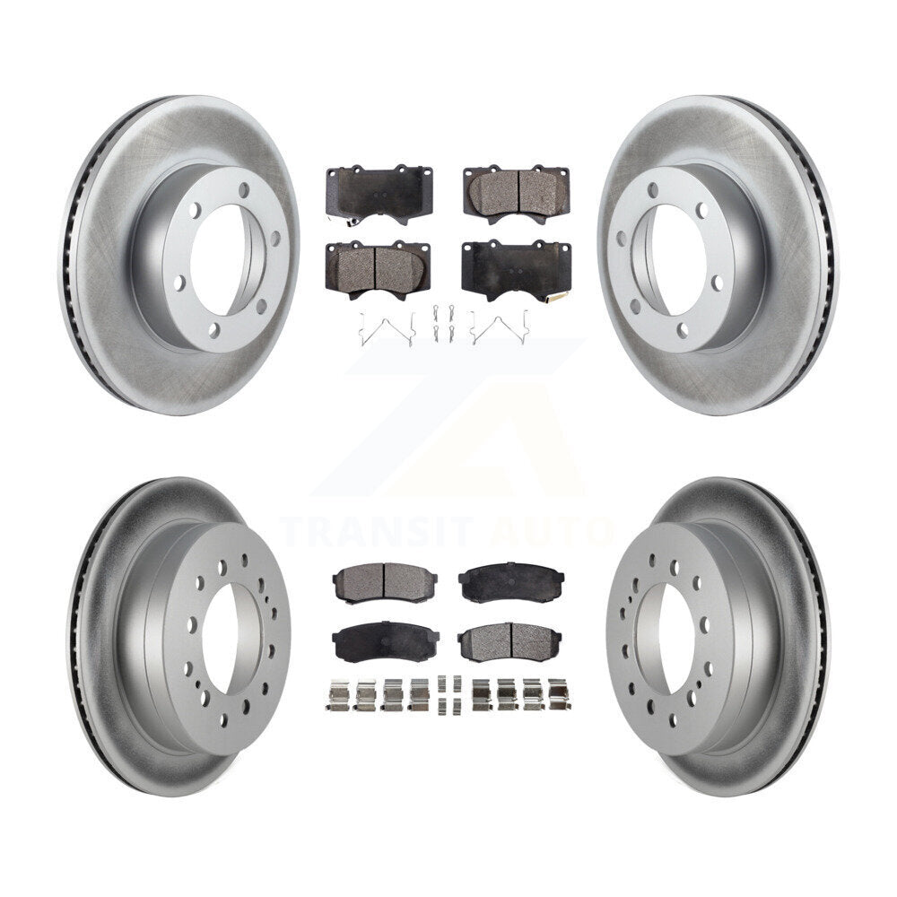 Transit Auto KGF-102265 Disc Brake Kit for 2001-2007 Toyota Sequoia - Front and Rear