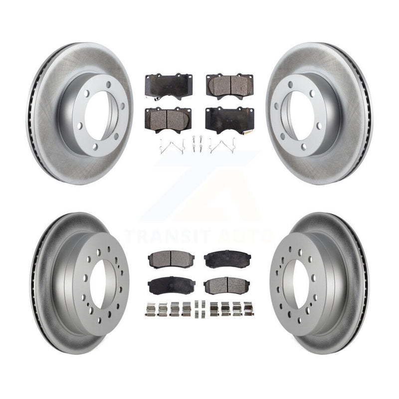Transit Auto KGF-102265 Disc Brake Kit for 2001-2007 Toyota Sequoia - Front and Rear