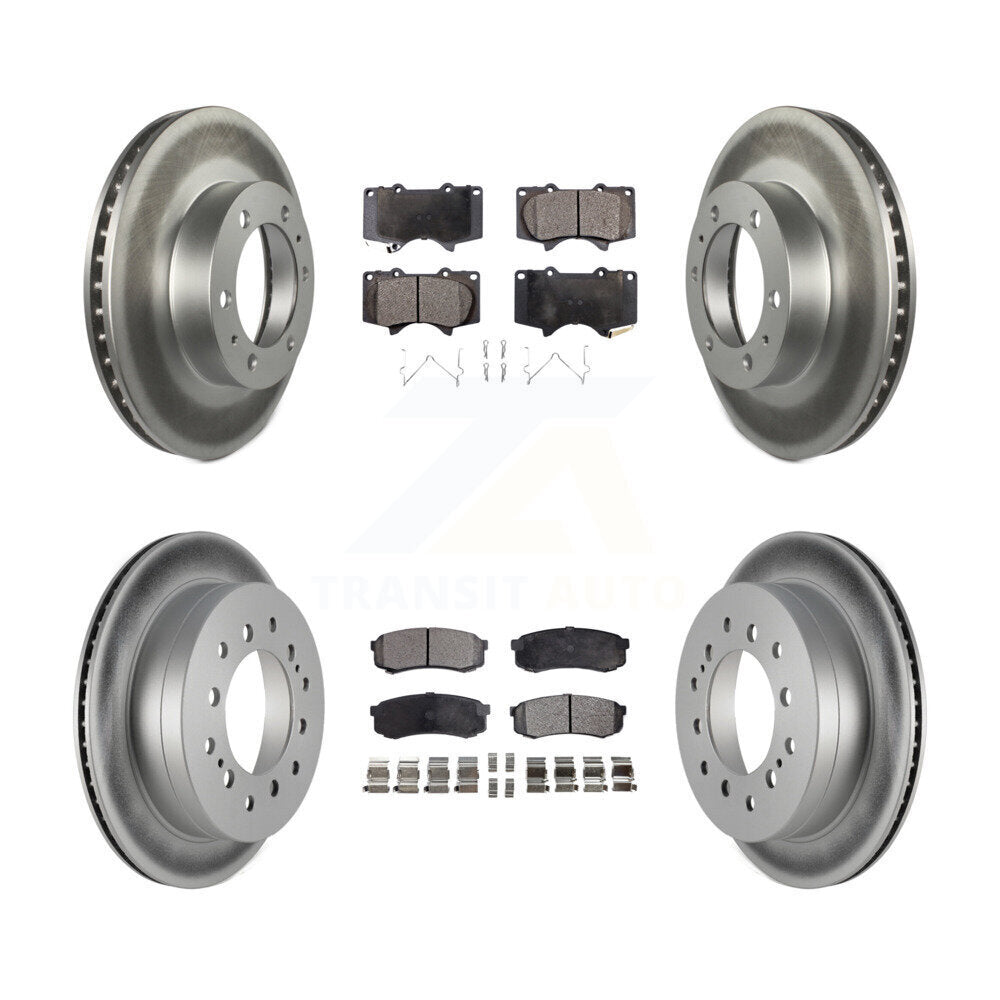 Transit Auto KGF-102266 Disc Brake Kit for 2003-2009 Toyota FJ Cruiser, Toyota 4Runner - Front and Rear