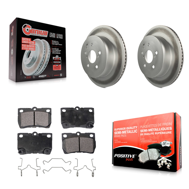 Transit Auto KGF-102279 Disc Brake Kit for 2006-2013 Lexus IS350, Lexus IS250 and More - Rear