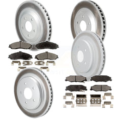 Transit Auto KGF-102286 Disc Brake Kit for 1997-2004 Chevrolet Corvette - Front and Rear